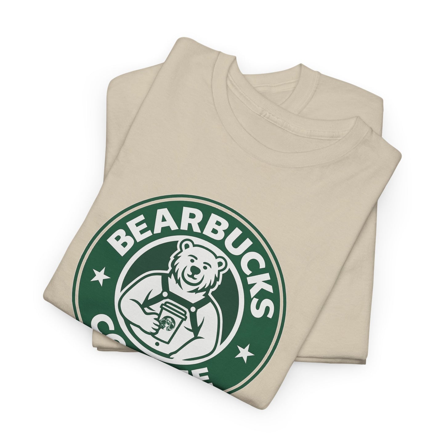 Bearbucks Coffee T-Shirt – Funny Gay Bear Starbucks Parody Tee