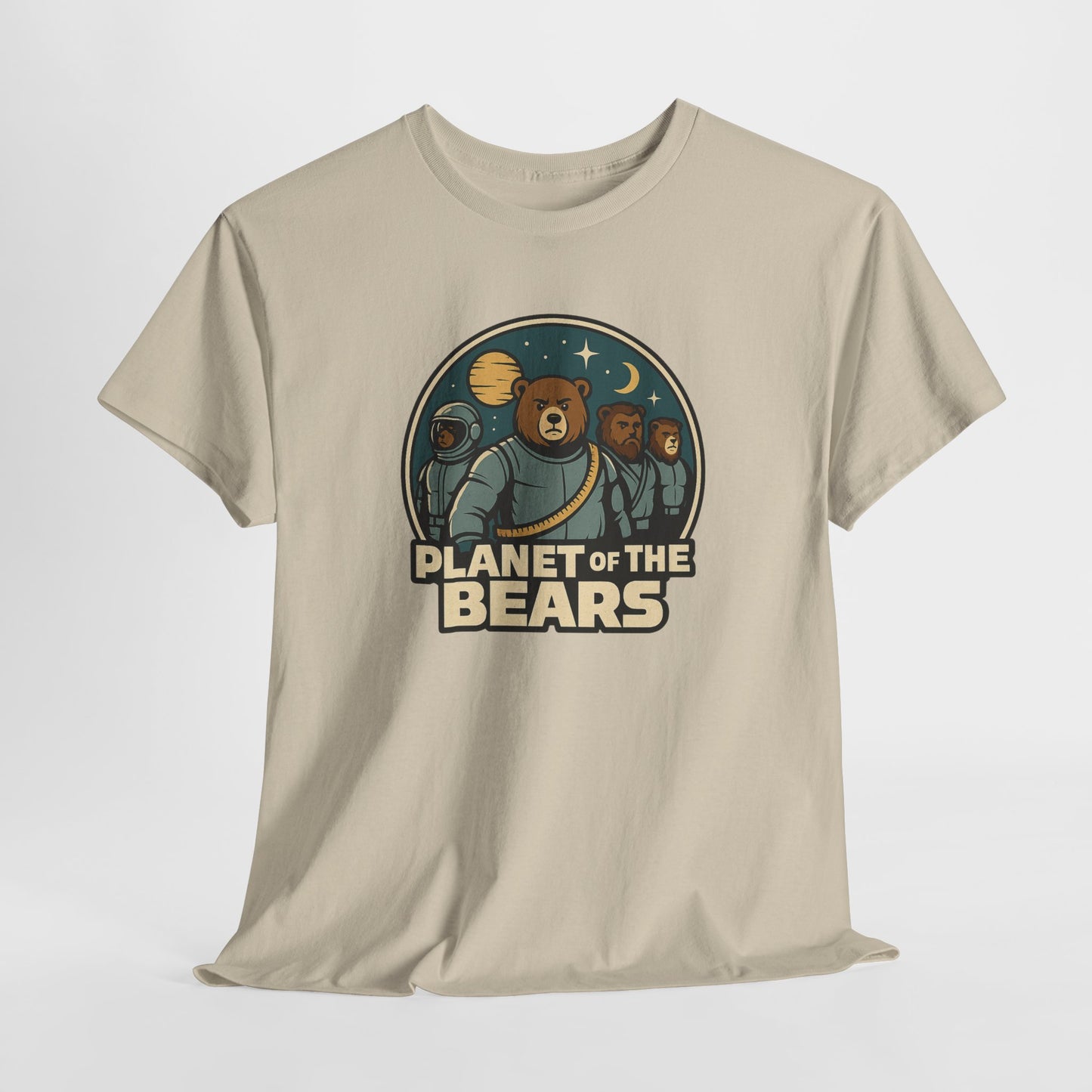 Planet of the Bears T-Shirt – Retro Sci-Fi Gay Bear Graphic Tee