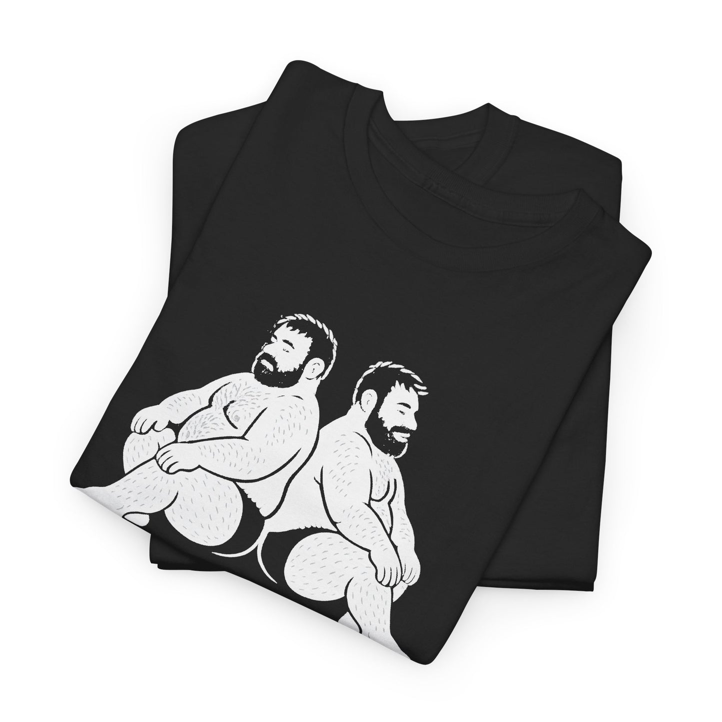 Chubby Bear Back-to-Back Tee – Gay Bear Pride Graphic Shirt