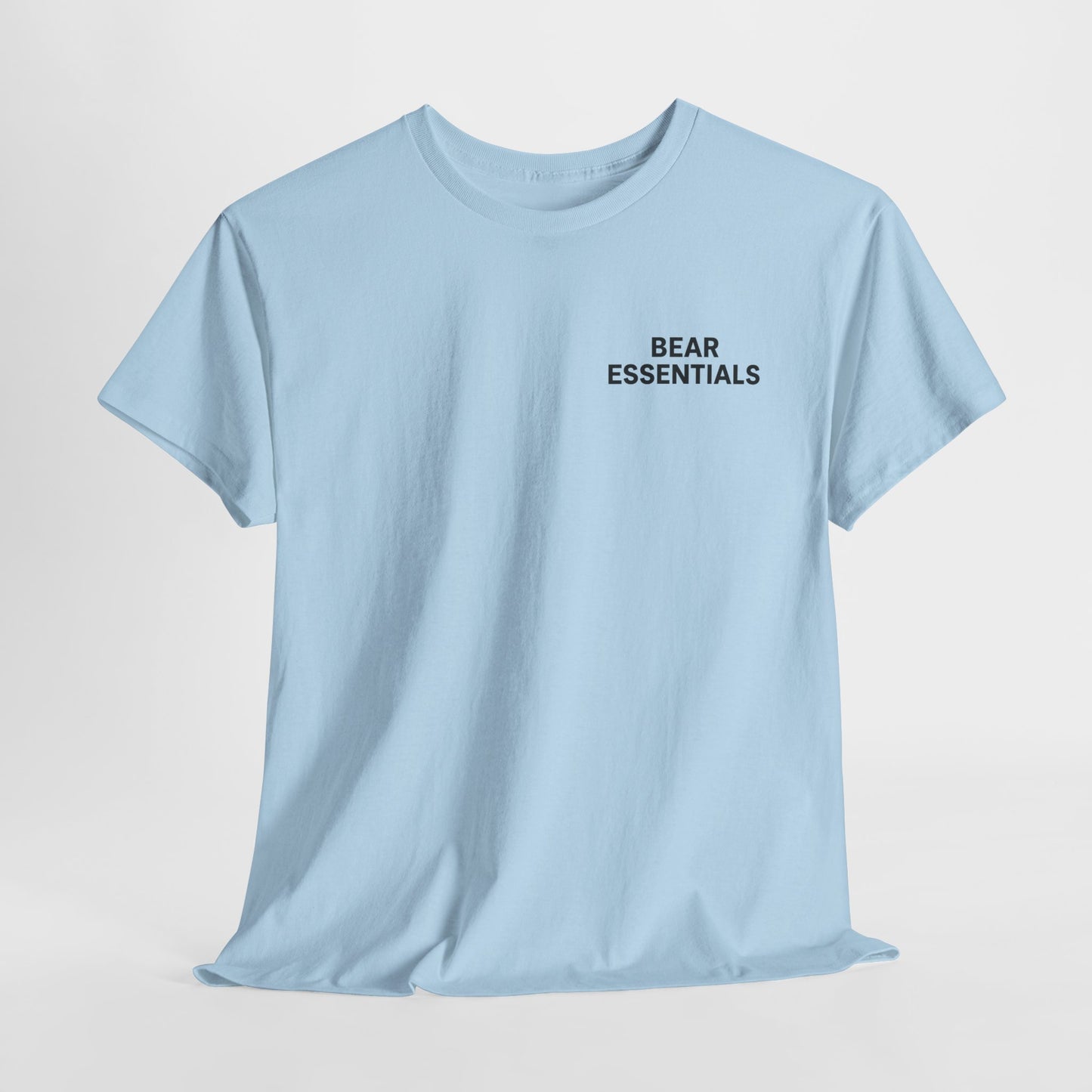 Bear Essentials T-Shirt | Gay Bear Pride Tee | LGBTQ+ Casual Streetwear