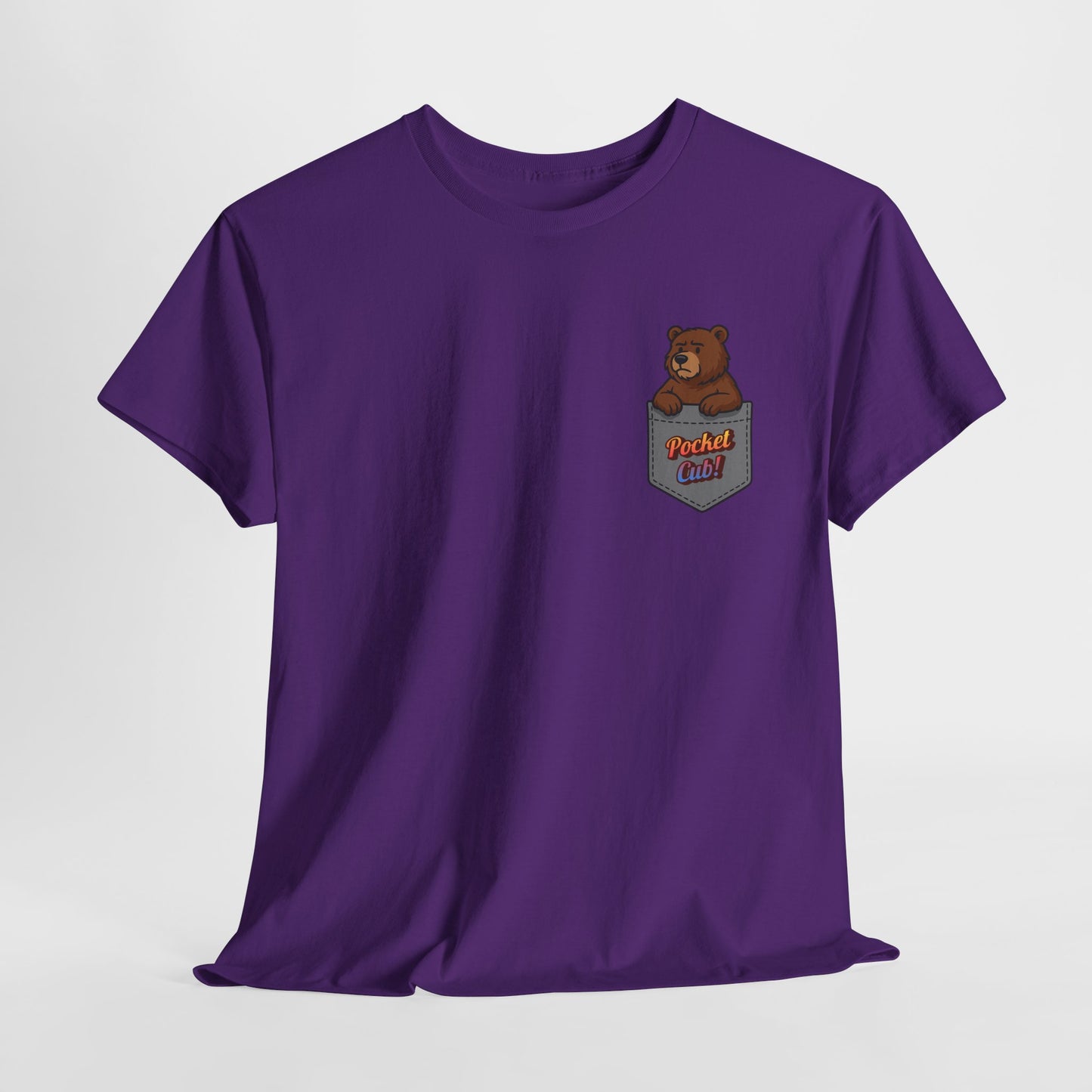 Pocket Cub T-Shirt | Gay Bear Pride Pocket Graphic Tee for Cubs & Bears