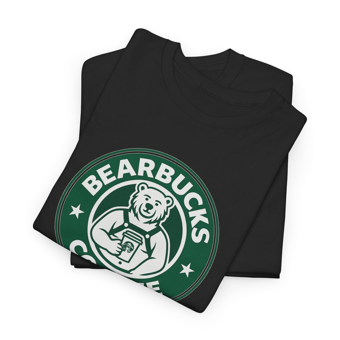 Bearbucks Coffee T-Shirt – Funny Gay Bear Starbucks Parody Tee