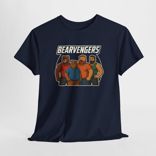 Bearvengers T-Shirt – Comic Style Gay Bear Superhero Tee