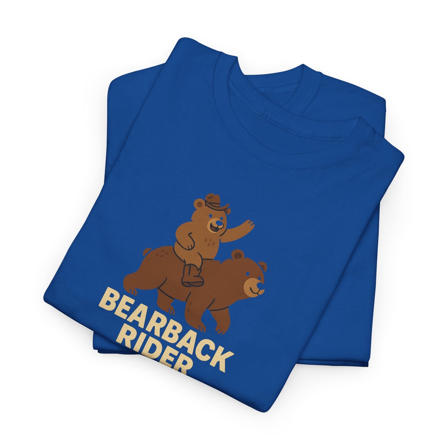 Bearback Rider T-Shirt – Funny Cowboy Bear Gay Bear Design