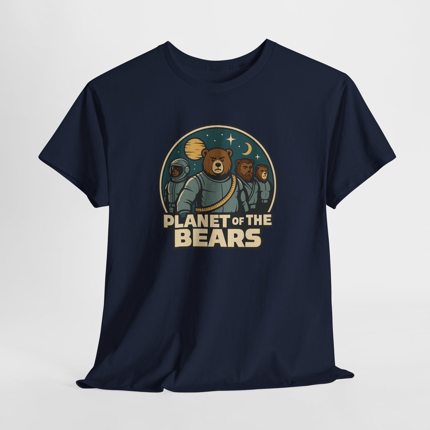 Planet of the Bears T-Shirt – Retro Sci-Fi Gay Bear Graphic Tee