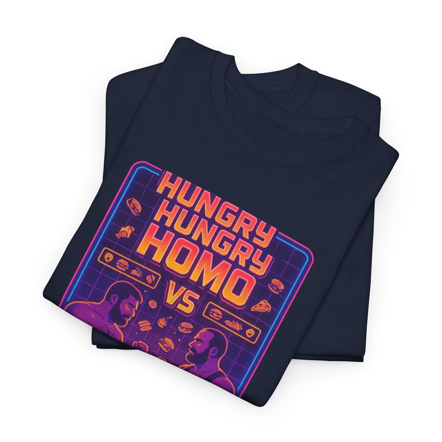 Hungry Hungry Homo Retro Arcade T-Shirt