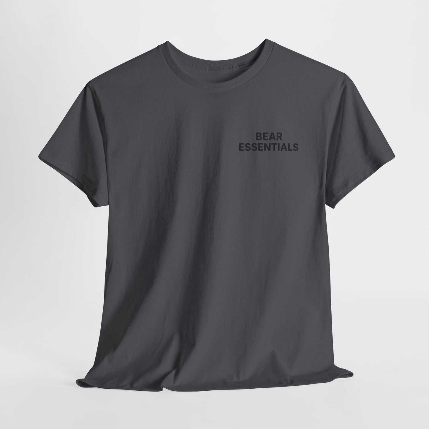 Bear Essentials T-Shirt | Gay Bear Pride Tee | LGBTQ+ Casual Streetwear