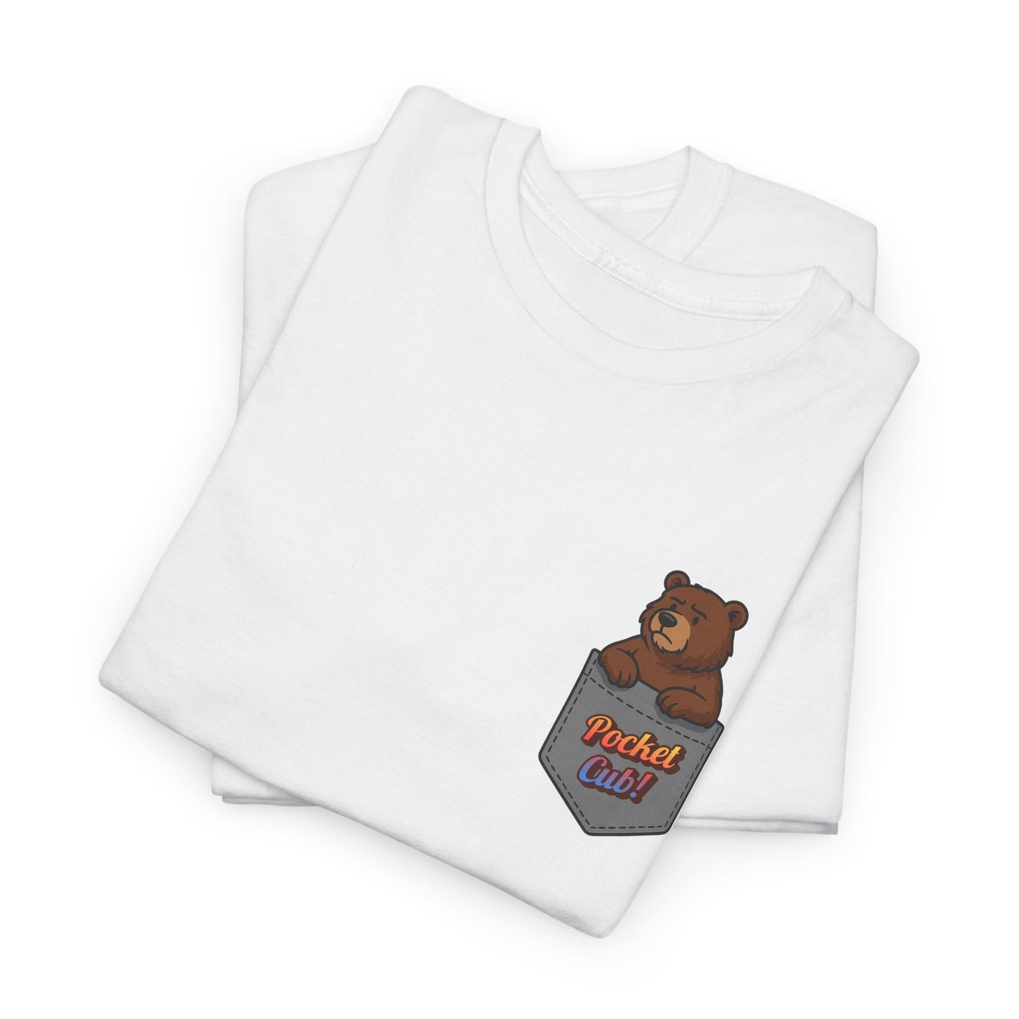 Pocket Cub T-Shirt | Gay Bear Pride Pocket Graphic Tee for Cubs & Bears