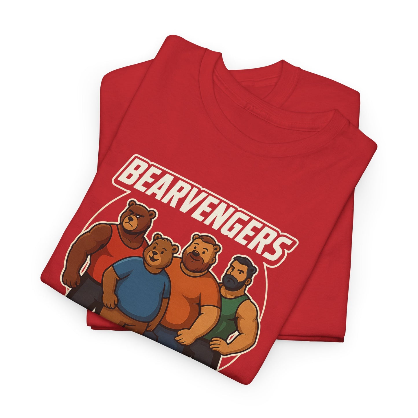 Bearvengers T-Shirt – Comic Style Gay Bear Superhero Tee