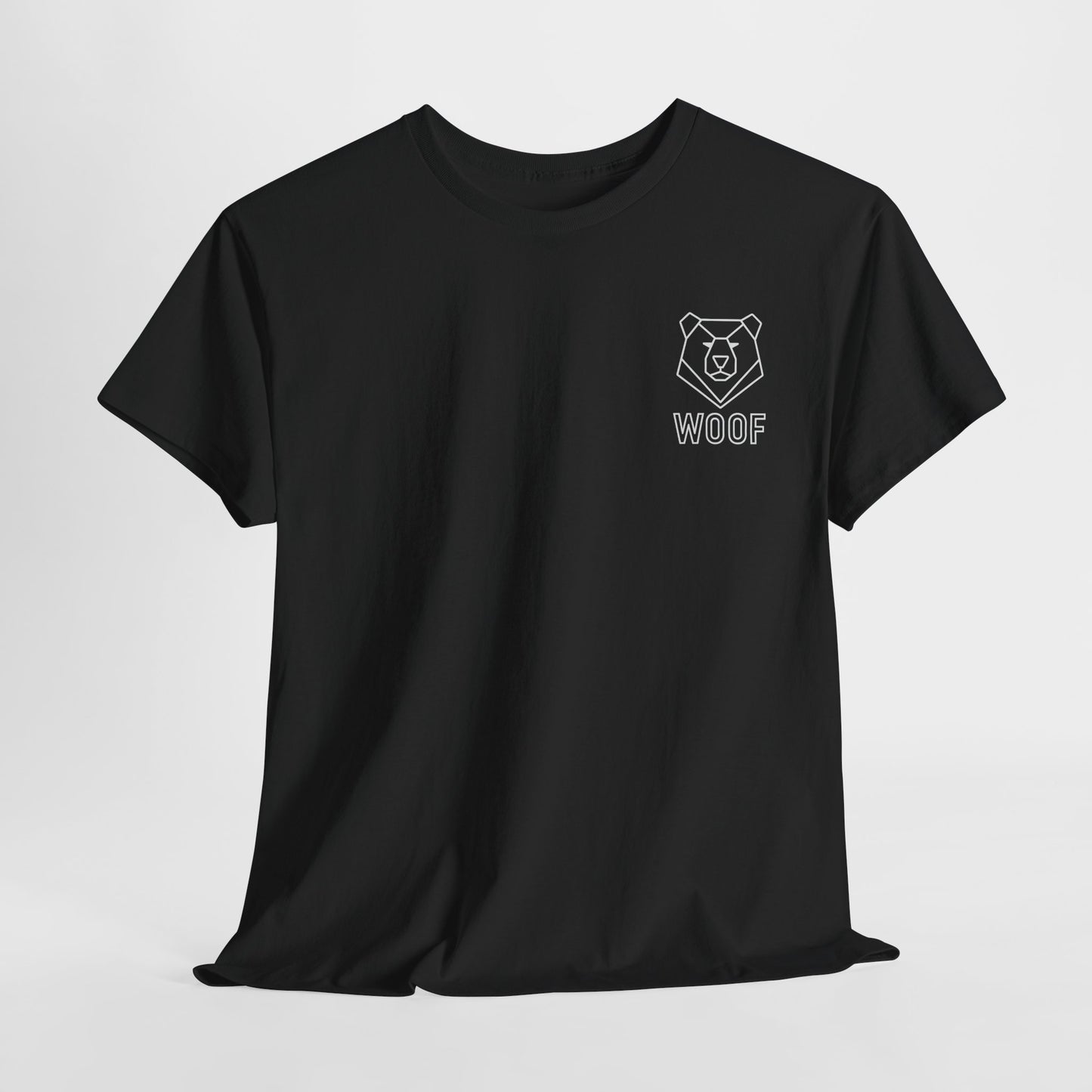 Geometric Bear Head T-Shirt – Minimalist Modern Streetwear Tee