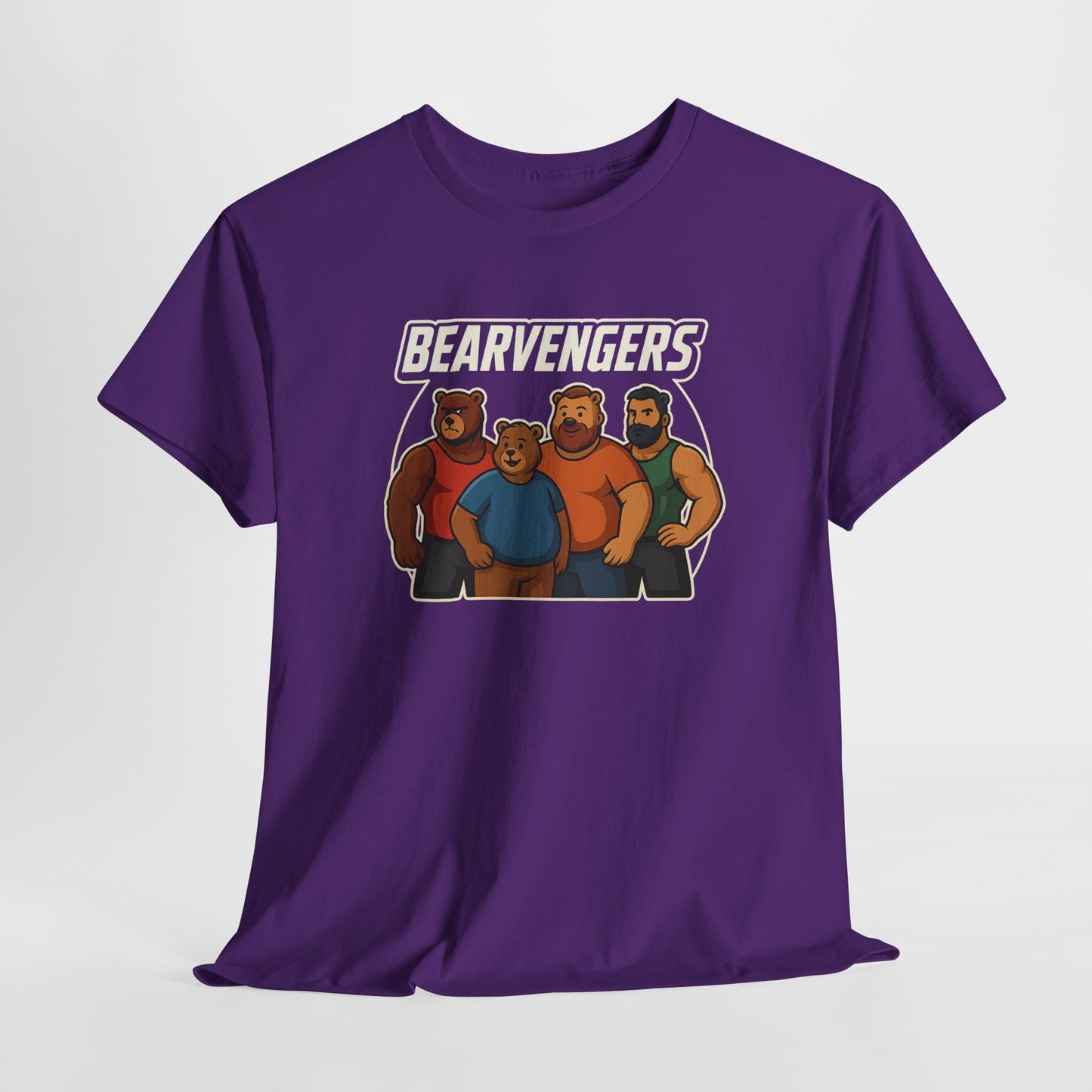 Bearvengers T-Shirt – Comic Style Gay Bear Superhero Tee