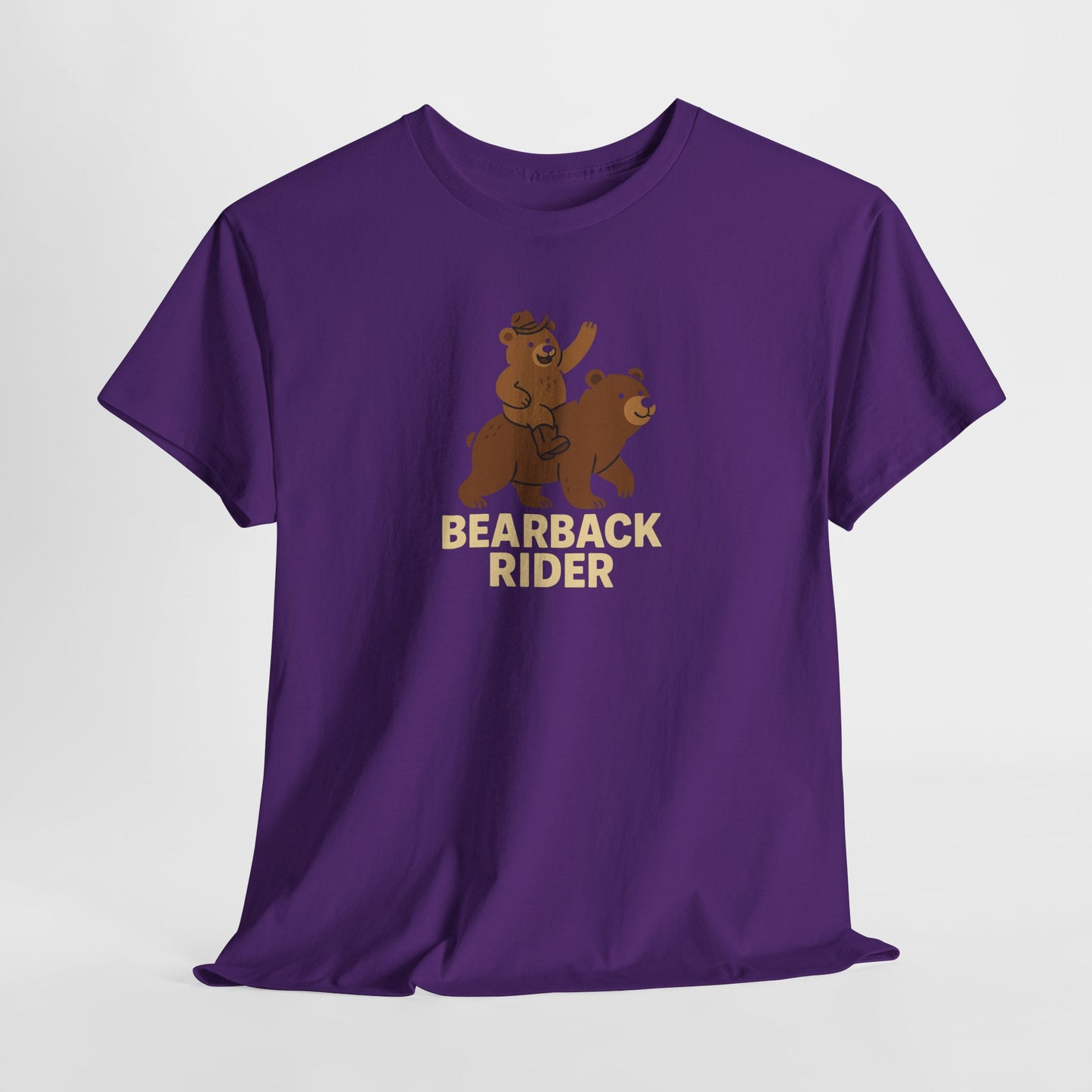 Bearback Rider T-Shirt – Funny Cowboy Bear Gay Bear Design