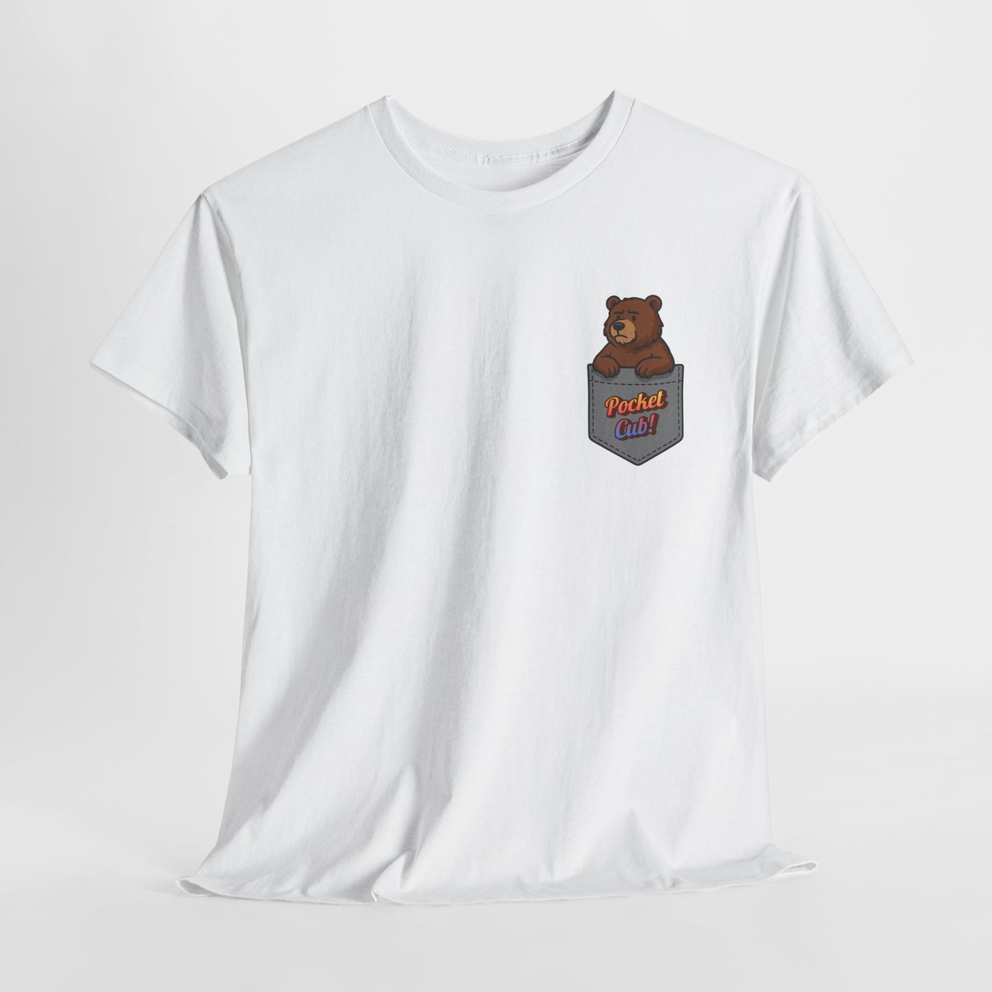 Pocket Cub T-Shirt | Gay Bear Pride Pocket Graphic Tee for Cubs & Bears