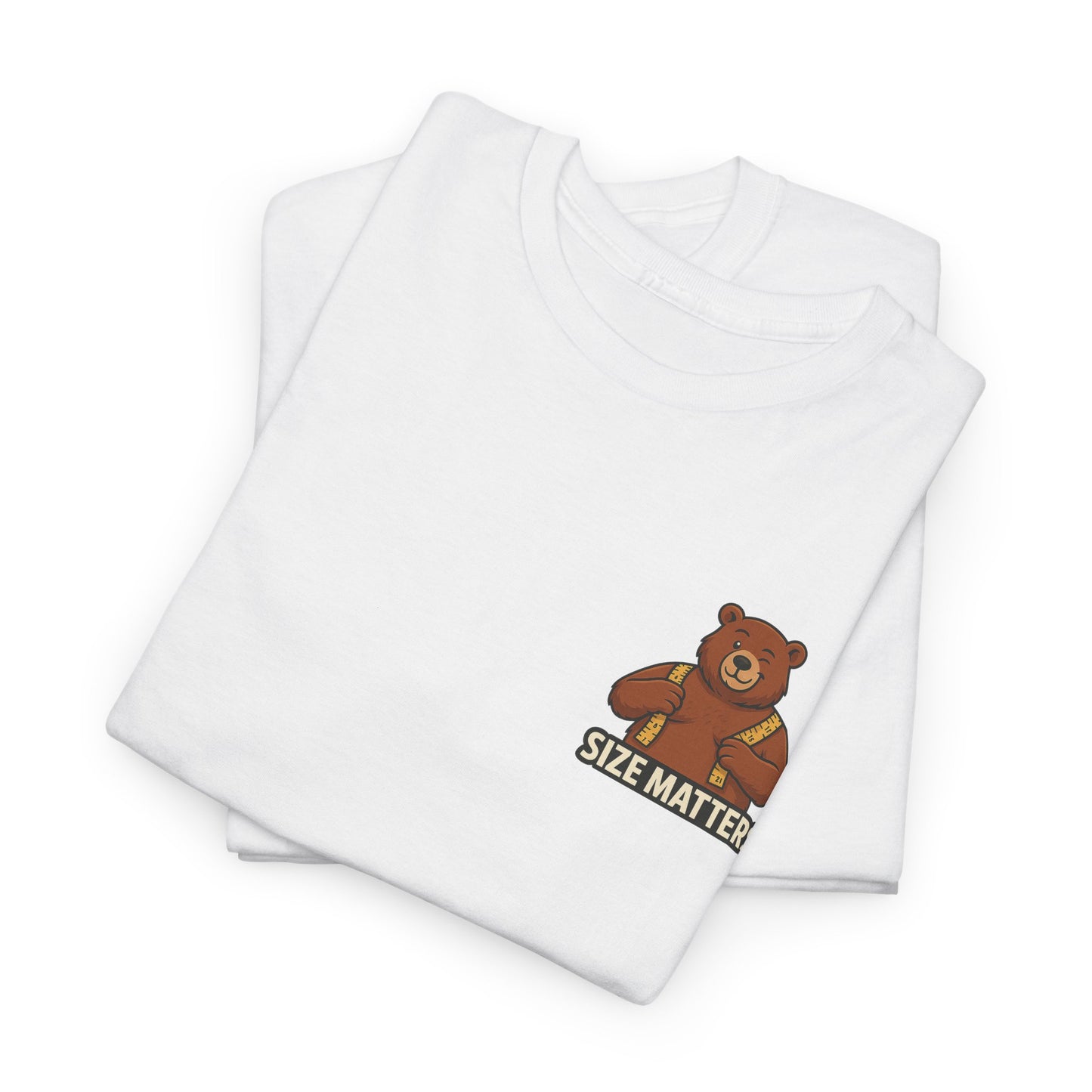 Size Matters Chubby Bear T-Shirt – Funny Gay Bear Tee