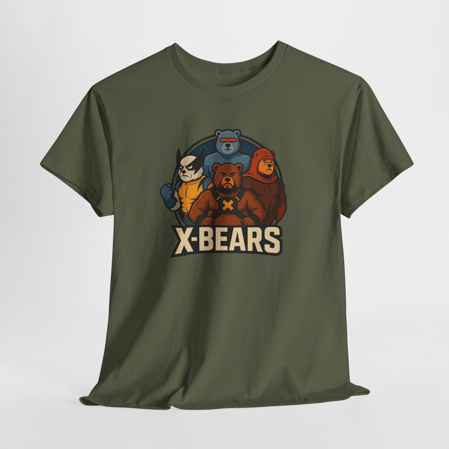 X-Bears T-Shirt – Comic Style Gay Bear Superhero Tee