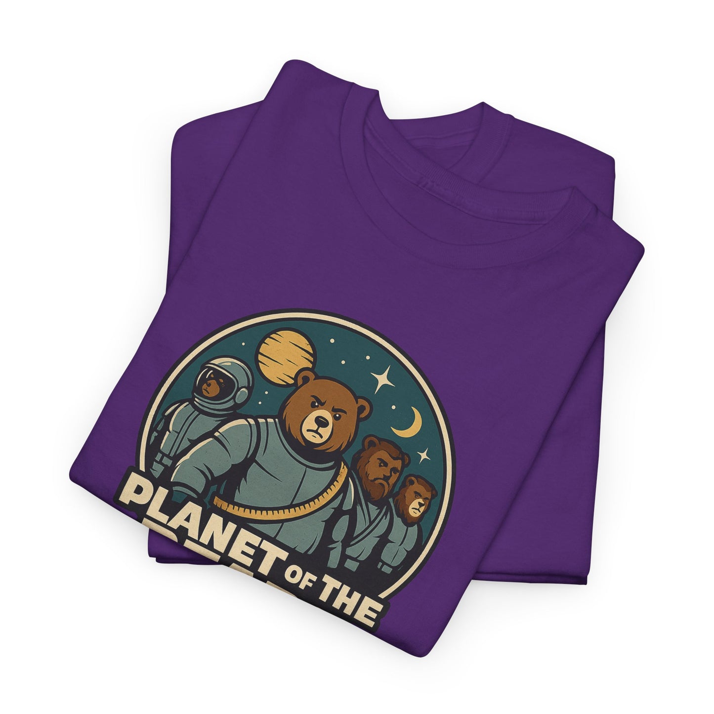 Planet of the Bears T-Shirt – Retro Sci-Fi Gay Bear Graphic Tee
