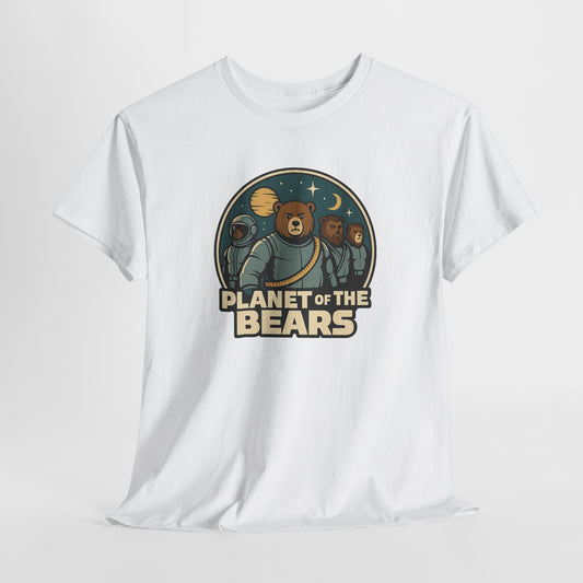 Planet of the Bears T-Shirt – Retro Sci-Fi Gay Bear Graphic Tee