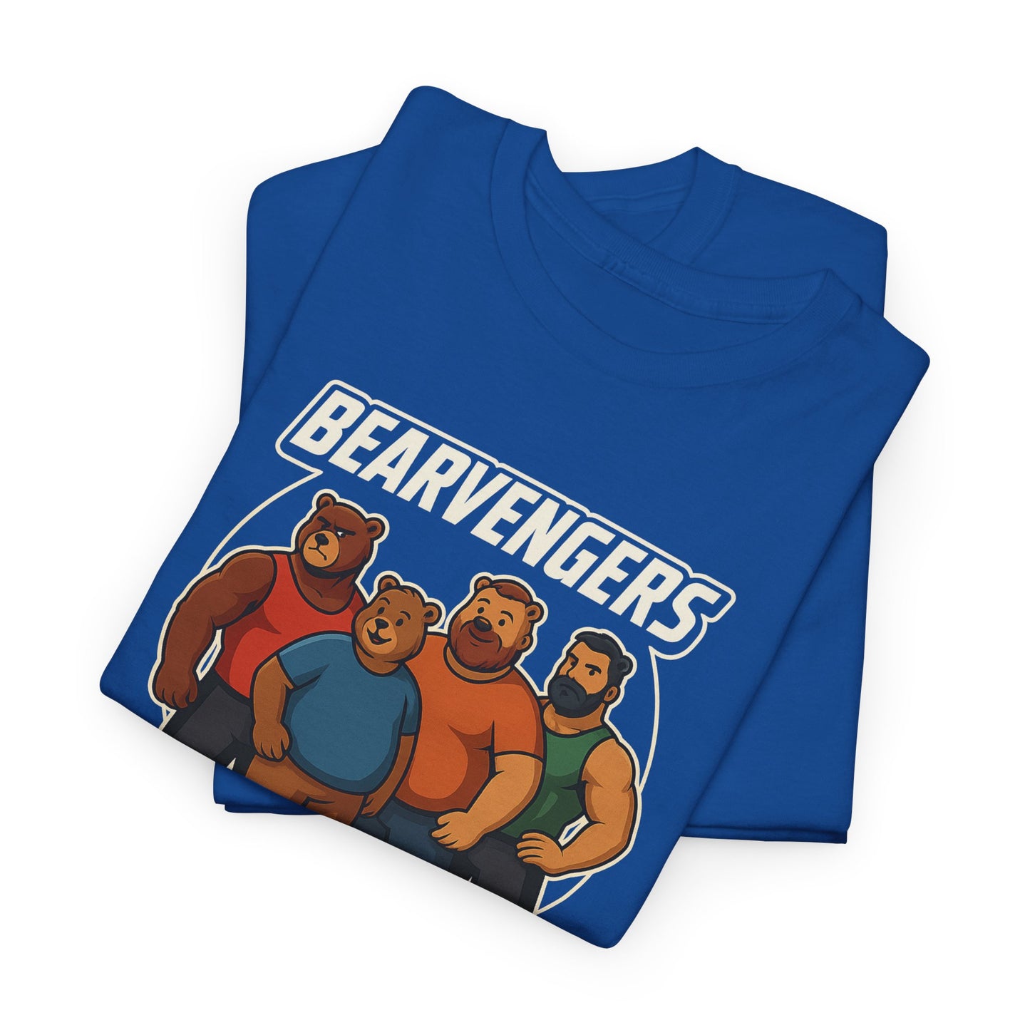 Bearvengers T-Shirt – Comic Style Gay Bear Superhero Tee