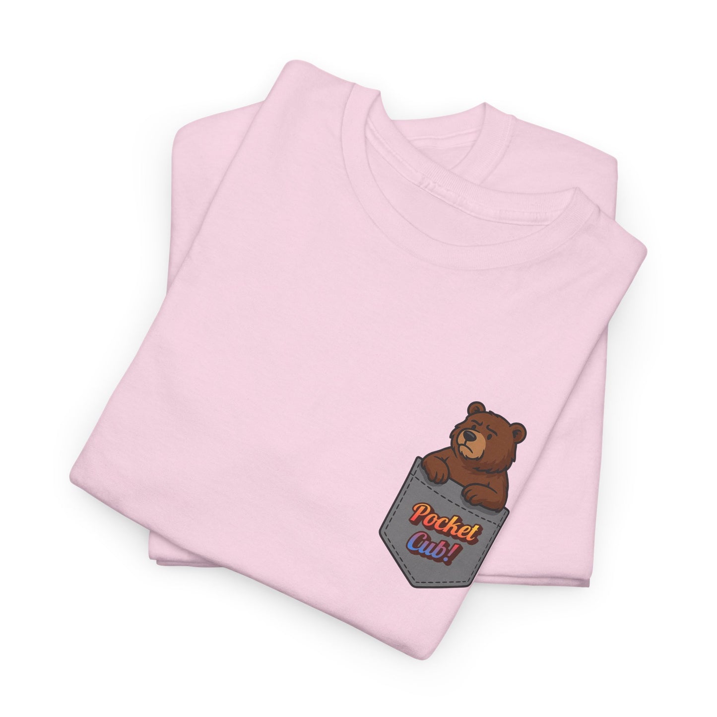 Pocket Cub T-Shirt | Gay Bear Pride Pocket Graphic Tee for Cubs & Bears