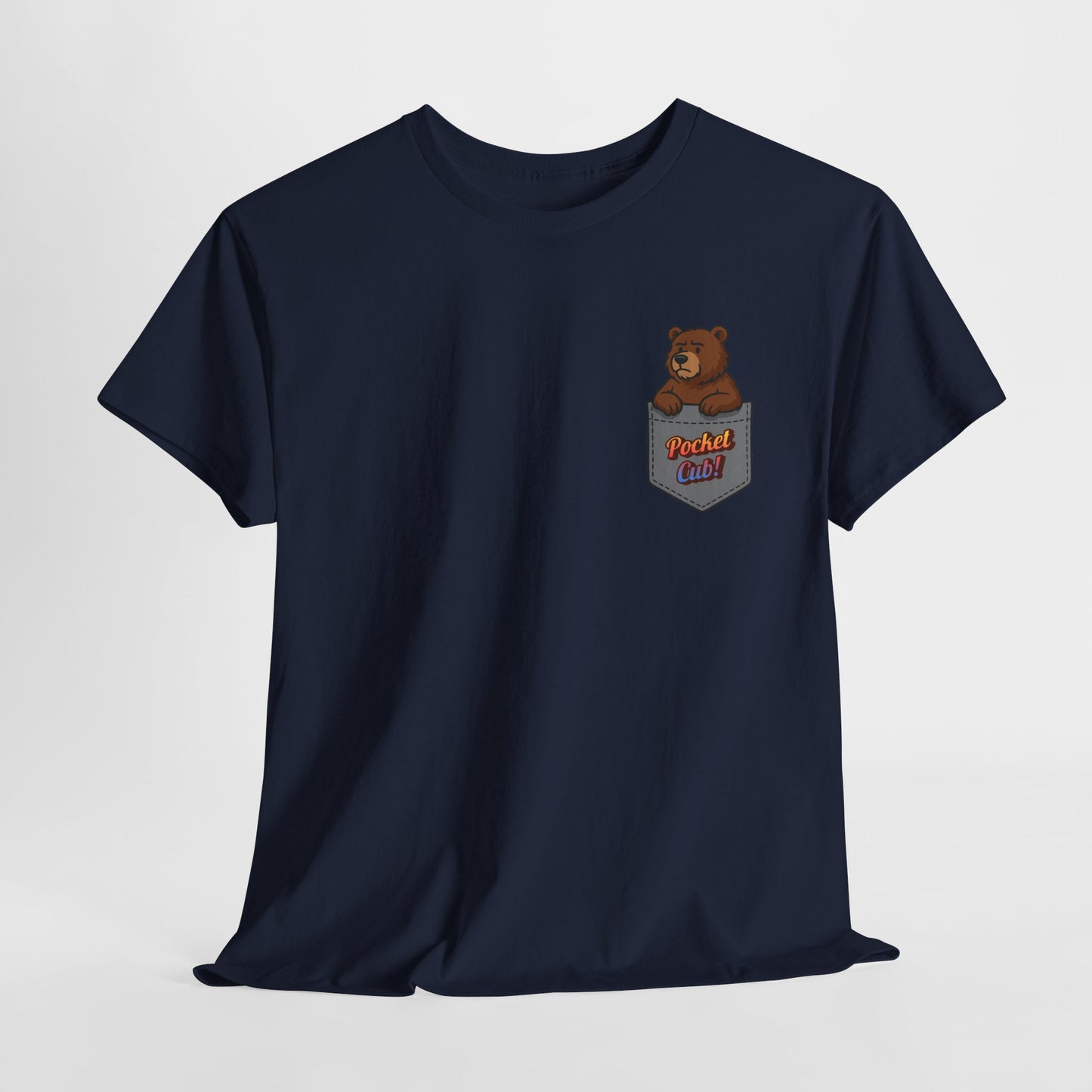 Pocket Cub T-Shirt | Gay Bear Pride Pocket Graphic Tee for Cubs & Bears