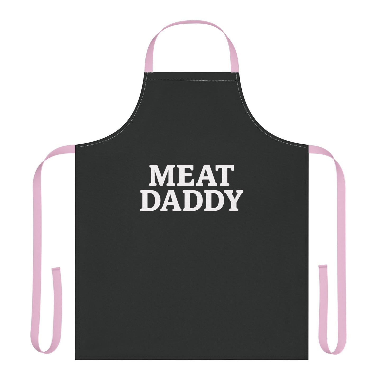 Meat Daddy Apron – Funny Gay Bear BBQ Apron, Chubby Daddy Cooking Gift, Pride Kitchen Grilling Gear