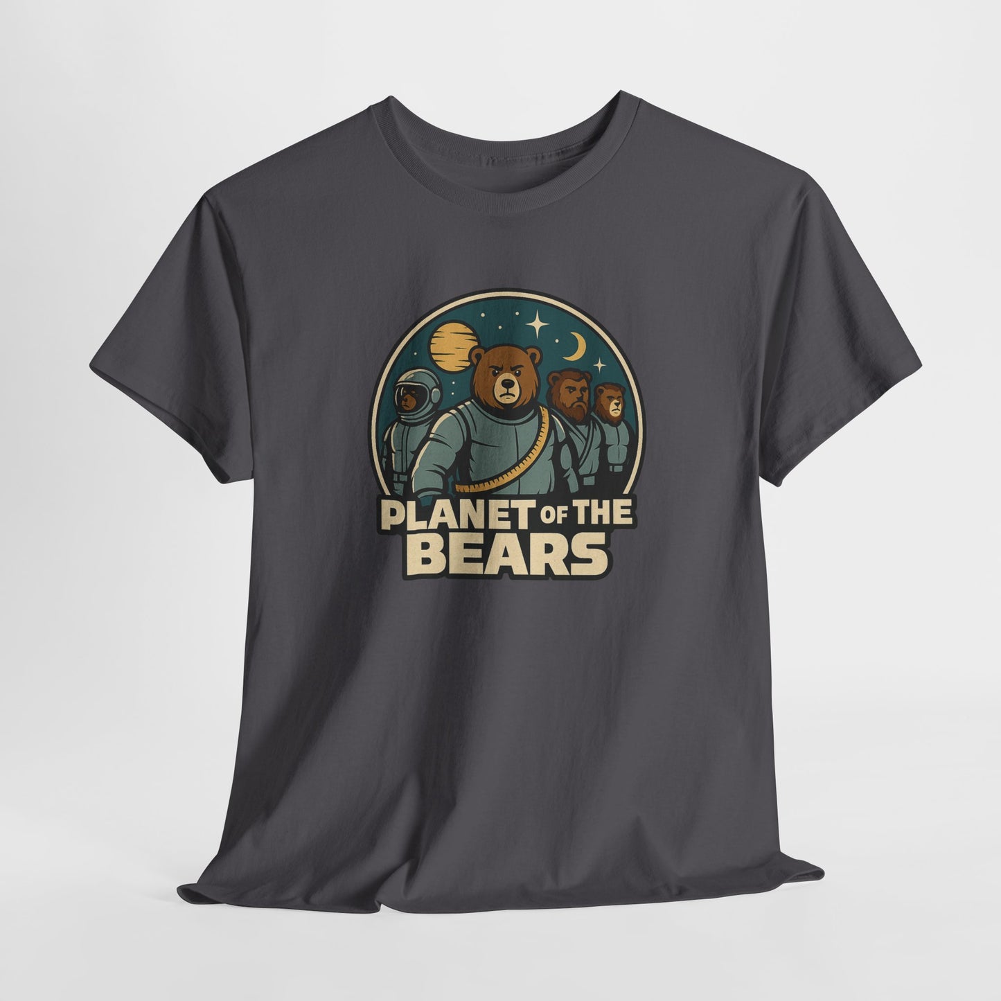 Planet of the Bears T-Shirt – Retro Sci-Fi Gay Bear Graphic Tee