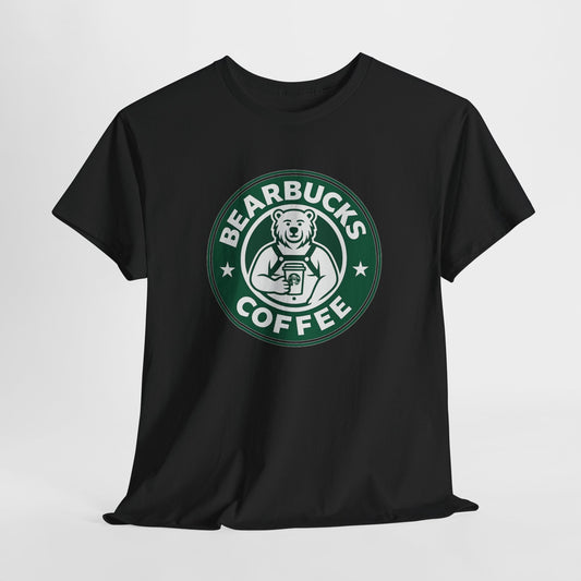 Bearbucks Coffee T-Shirt – Funny Gay Bear Starbucks Parody Tee