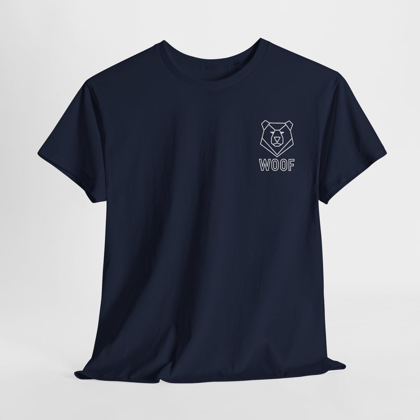 Geometric Bear Head T-Shirt – Minimalist Modern Streetwear Tee