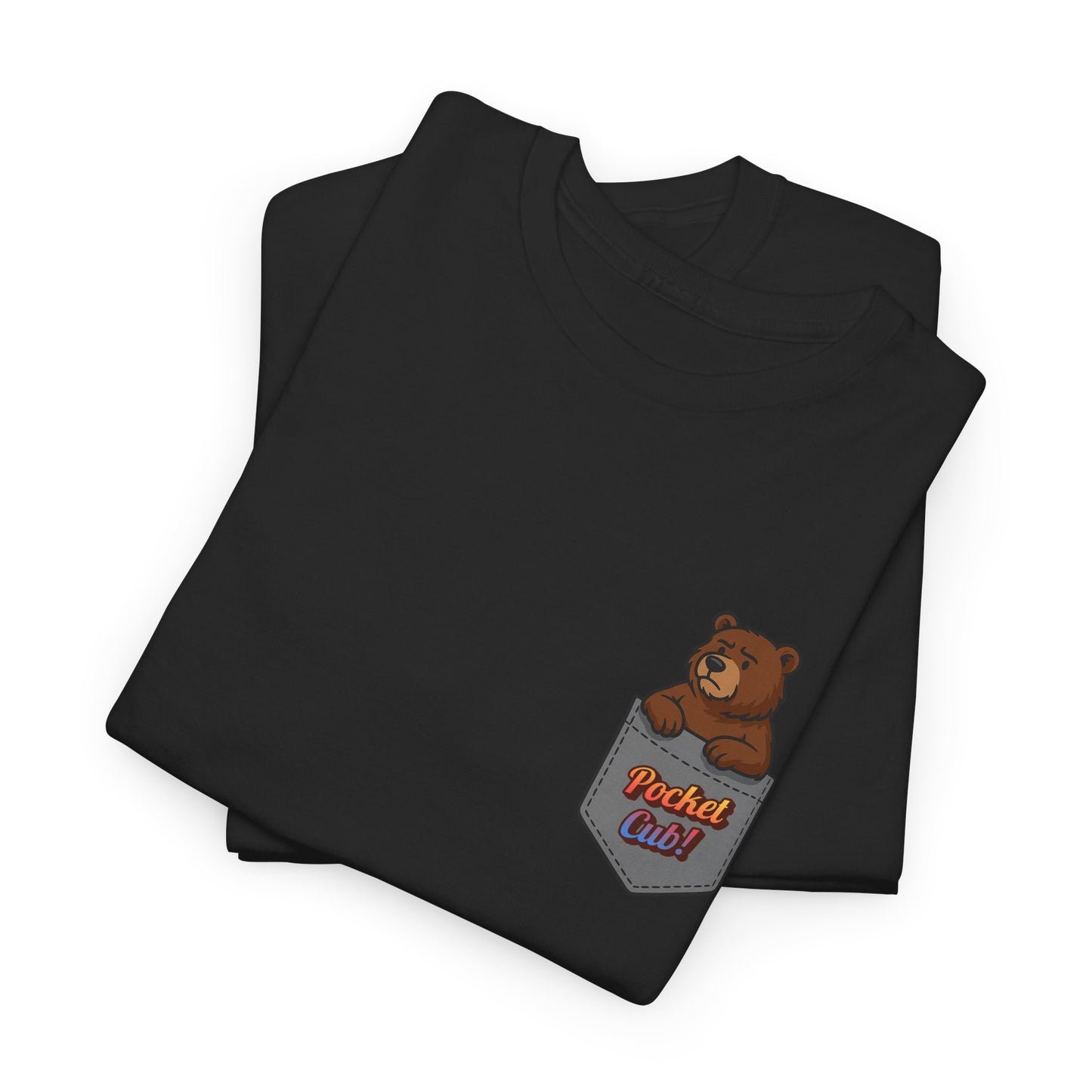 Pocket Cub T-Shirt | Gay Bear Pride Pocket Graphic Tee for Cubs & Bears