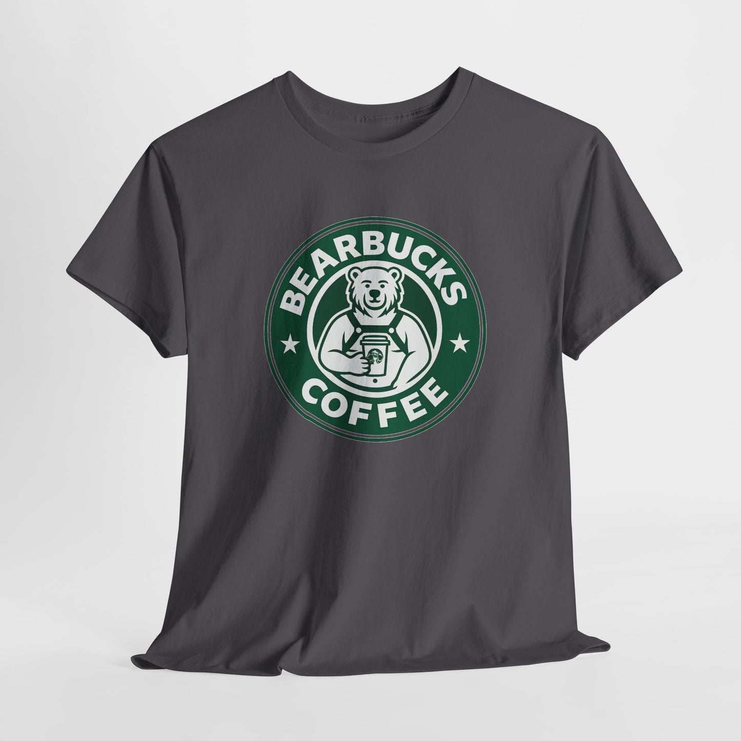 Bearbucks Coffee T-Shirt – Funny Gay Bear Starbucks Parody Tee