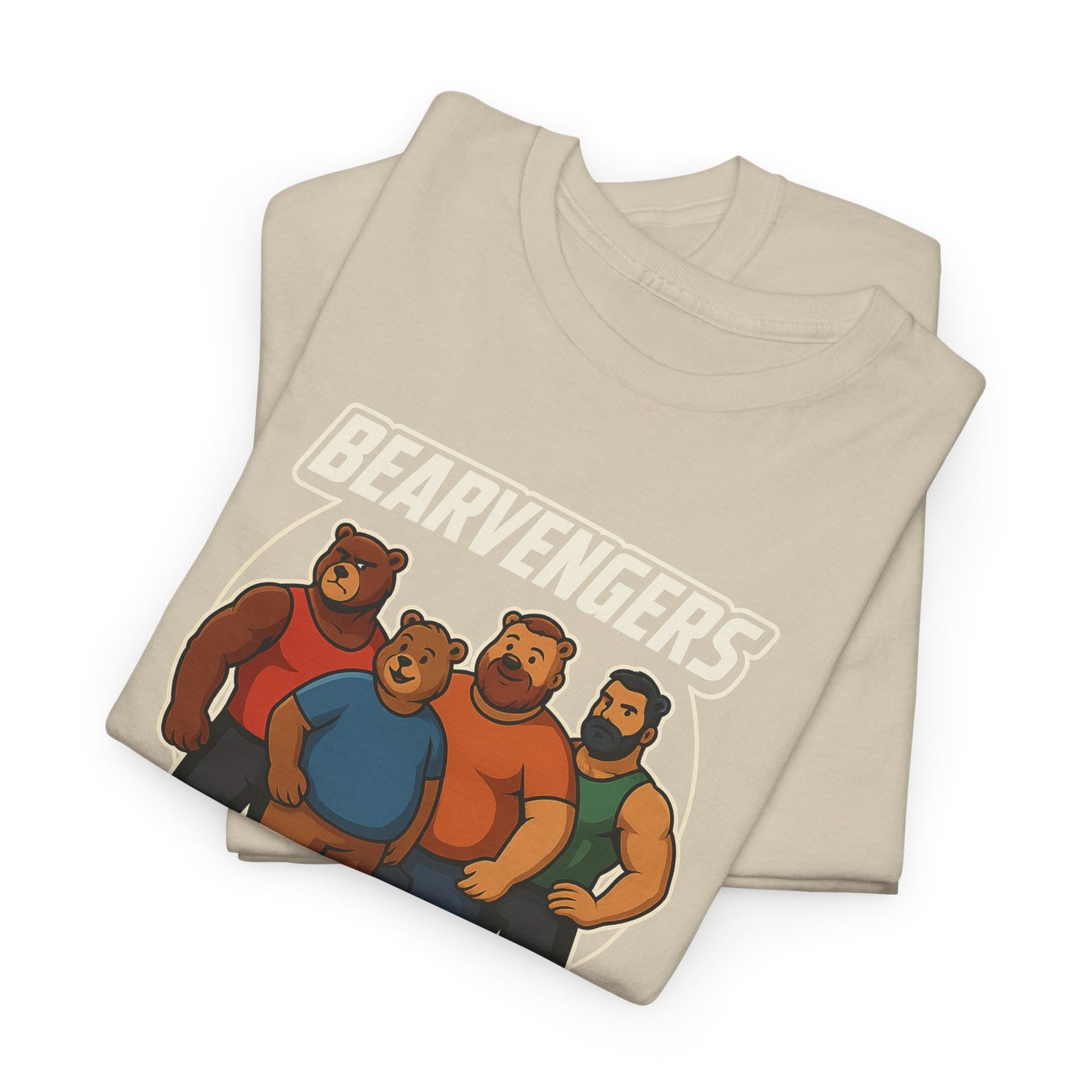 Bearvengers T-Shirt – Comic Style Gay Bear Superhero Tee