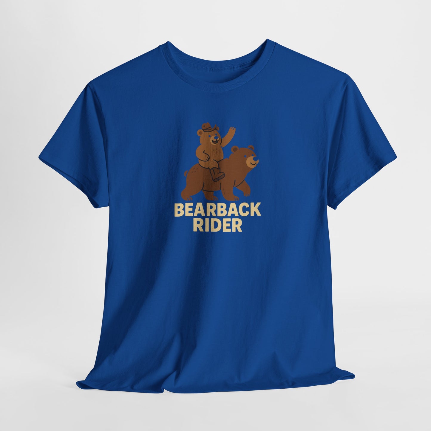Bearback Rider T-Shirt – Funny Cowboy Bear Gay Bear Design