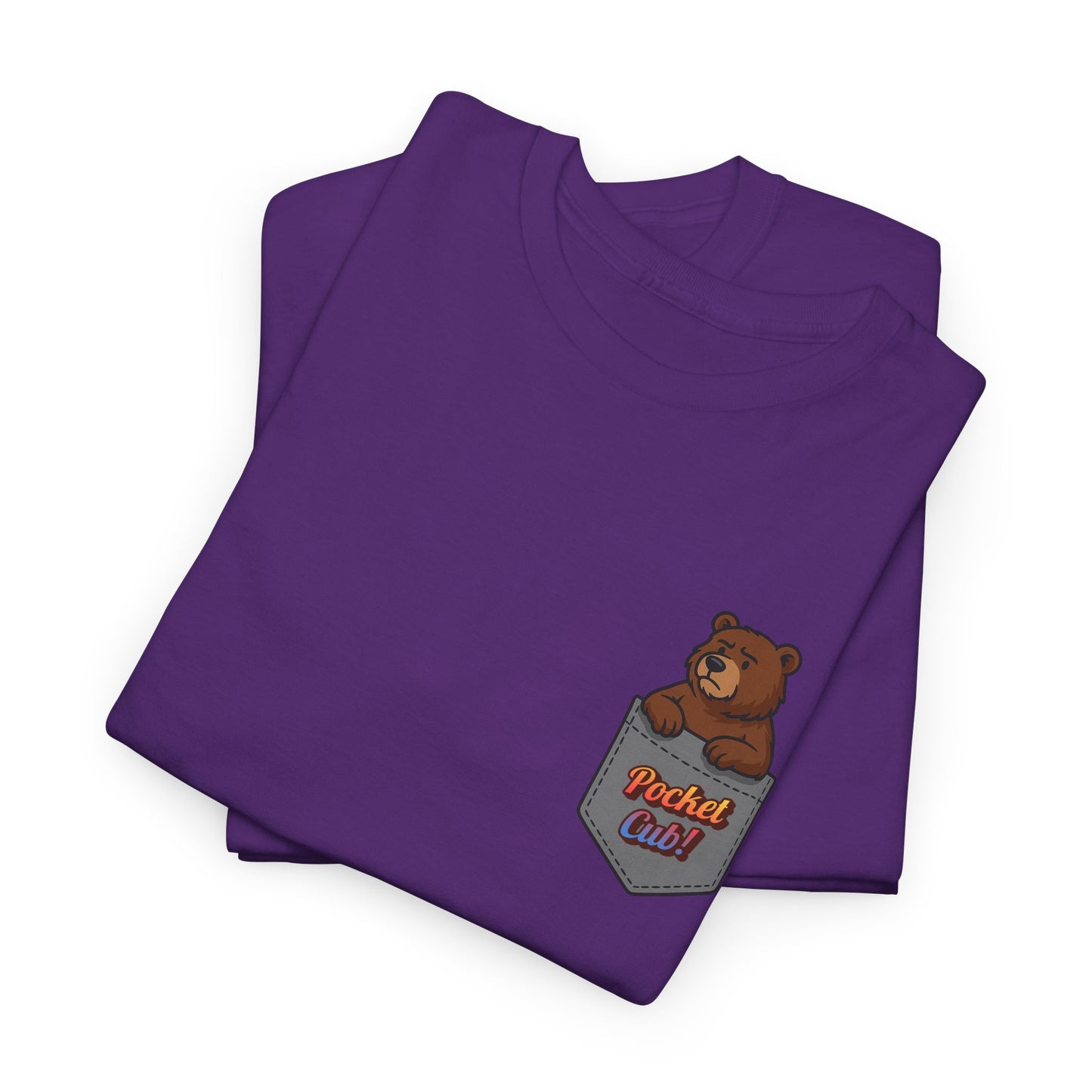 Pocket Cub T-Shirt | Gay Bear Pride Pocket Graphic Tee for Cubs & Bears