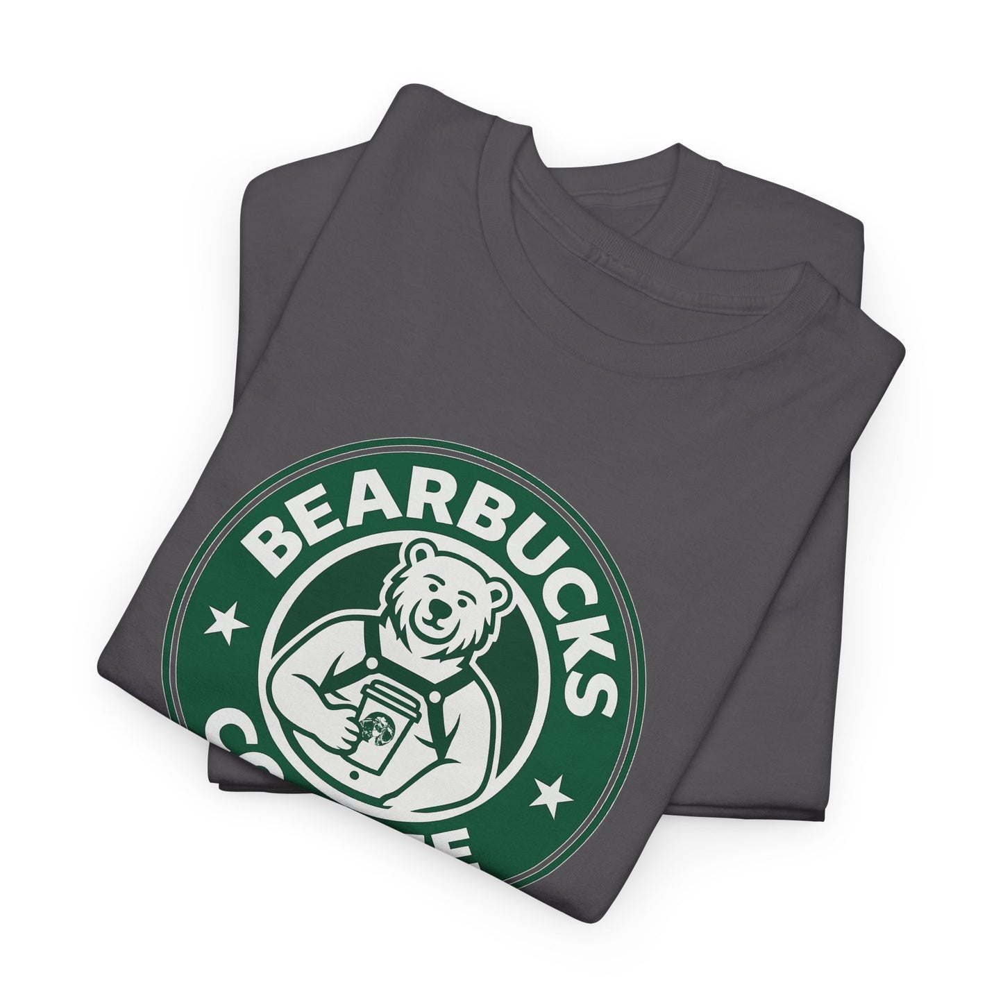 Bearbucks Coffee T-Shirt – Funny Gay Bear Starbucks Parody Tee