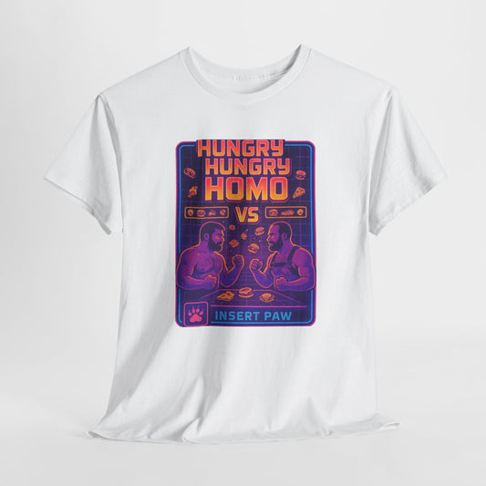 Hungry Hungry Homo Retro Arcade T-Shirt