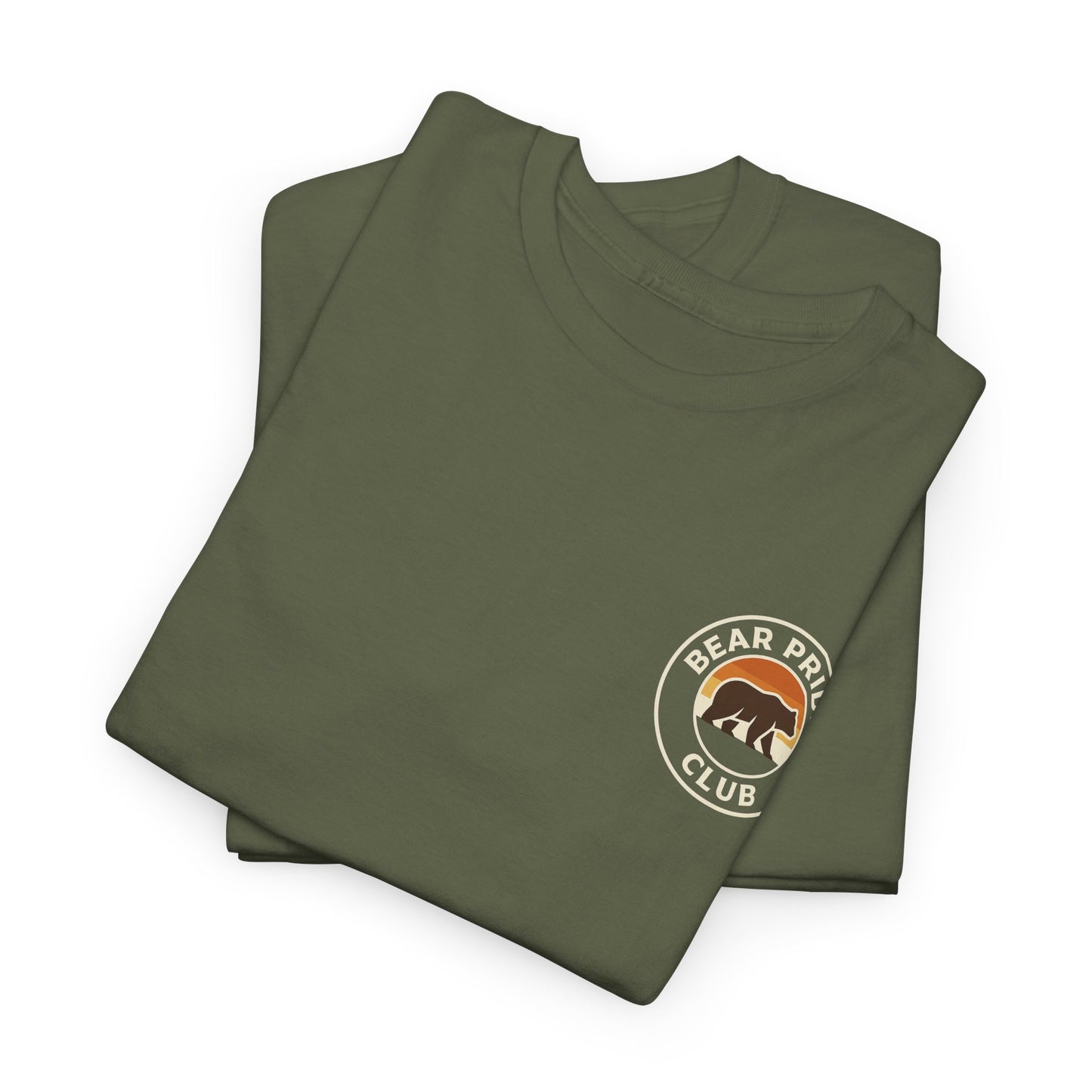 Bear Pride Club Retro Badge T-Shirt β Gay Bear Community Logo Tee