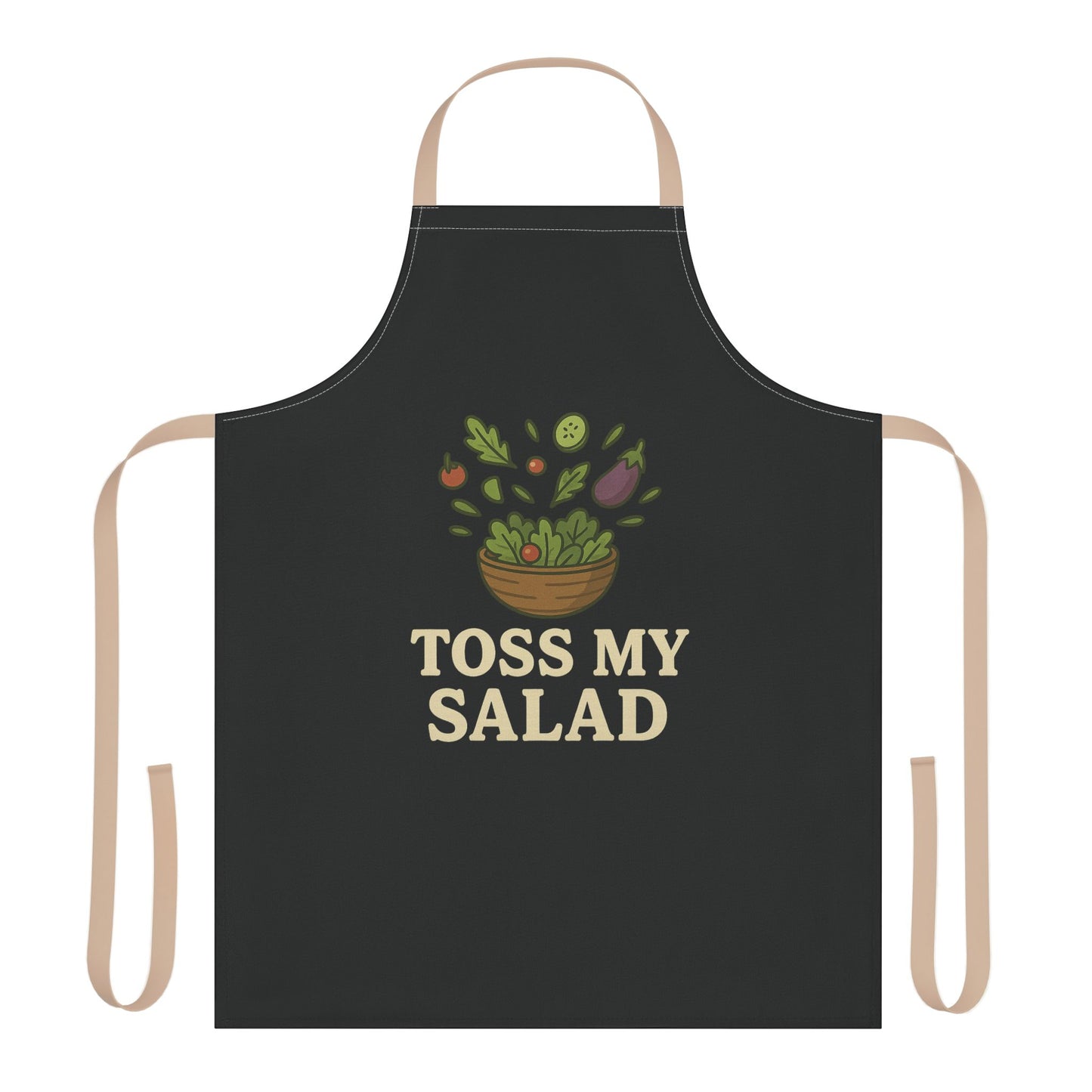 Toss My Salad Apron – Funny Bear Gay Kitchen BBQ Cooking Gift