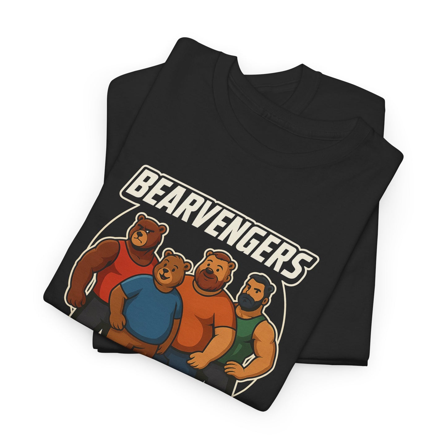Bearvengers T-Shirt – Comic Style Gay Bear Superhero Tee