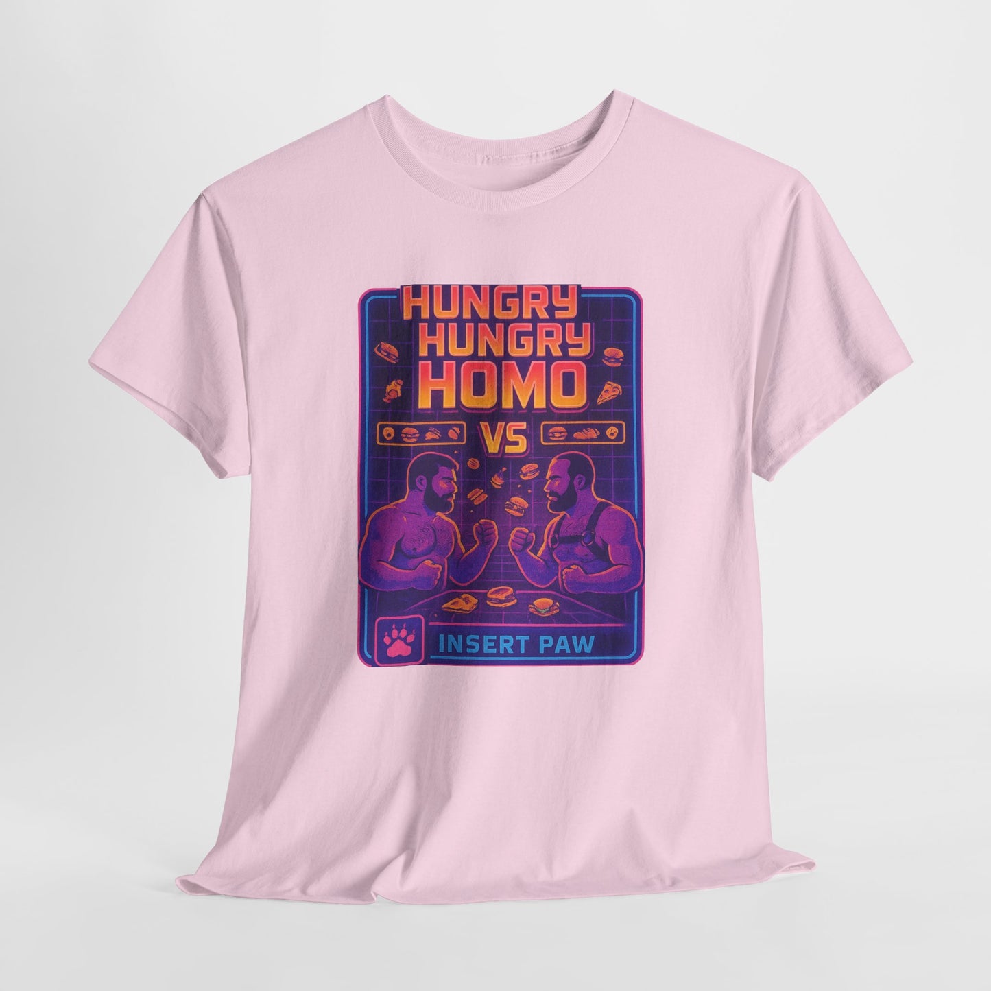 Hungry Hungry Homo Retro Arcade T-Shirt