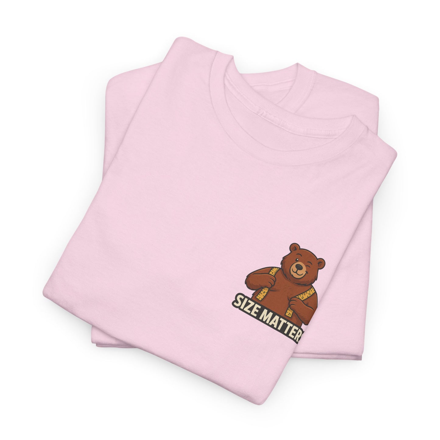 Size Matters Chubby Bear T-Shirt – Funny Gay Bear Tee