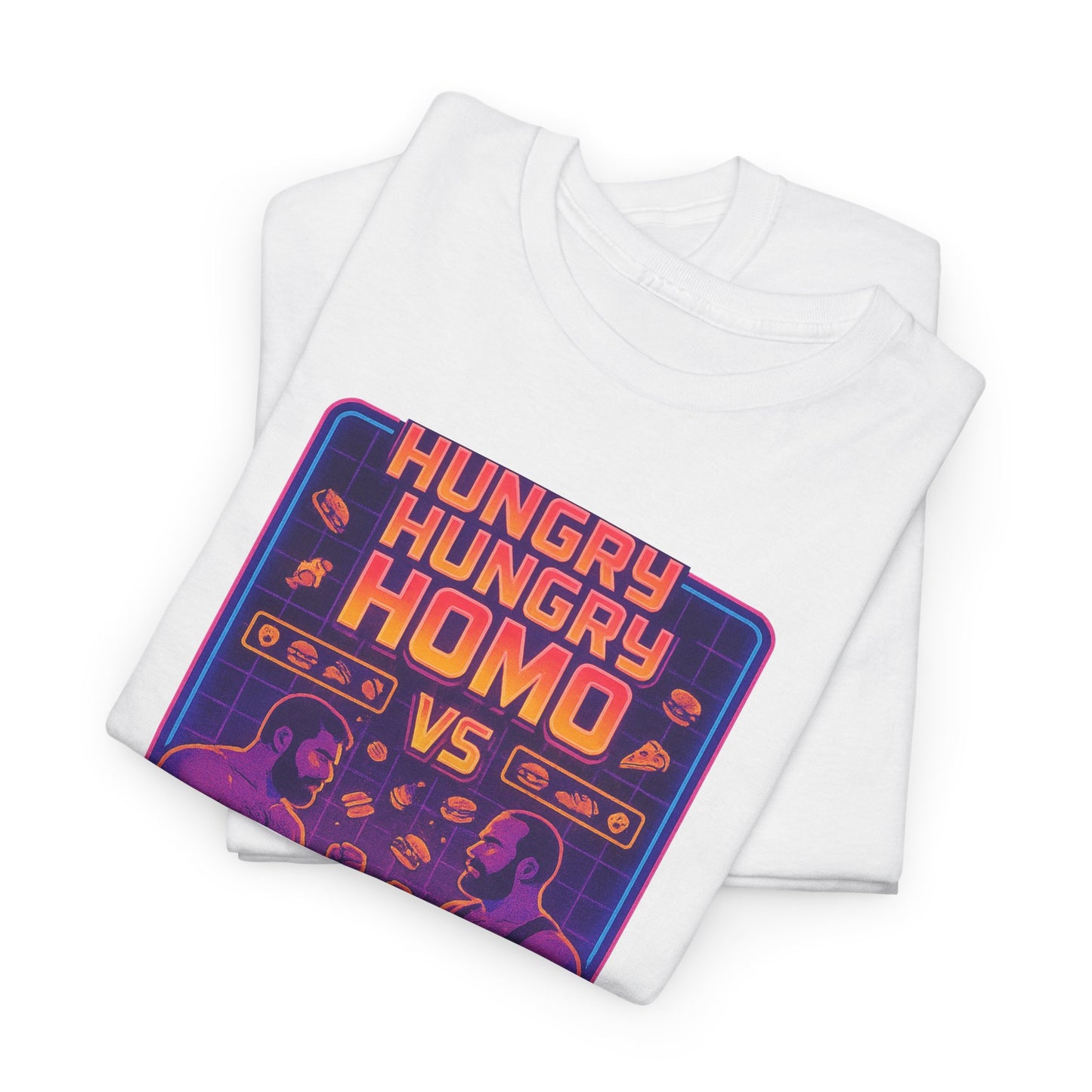 Hungry Hungry Homo Retro Arcade T-Shirt