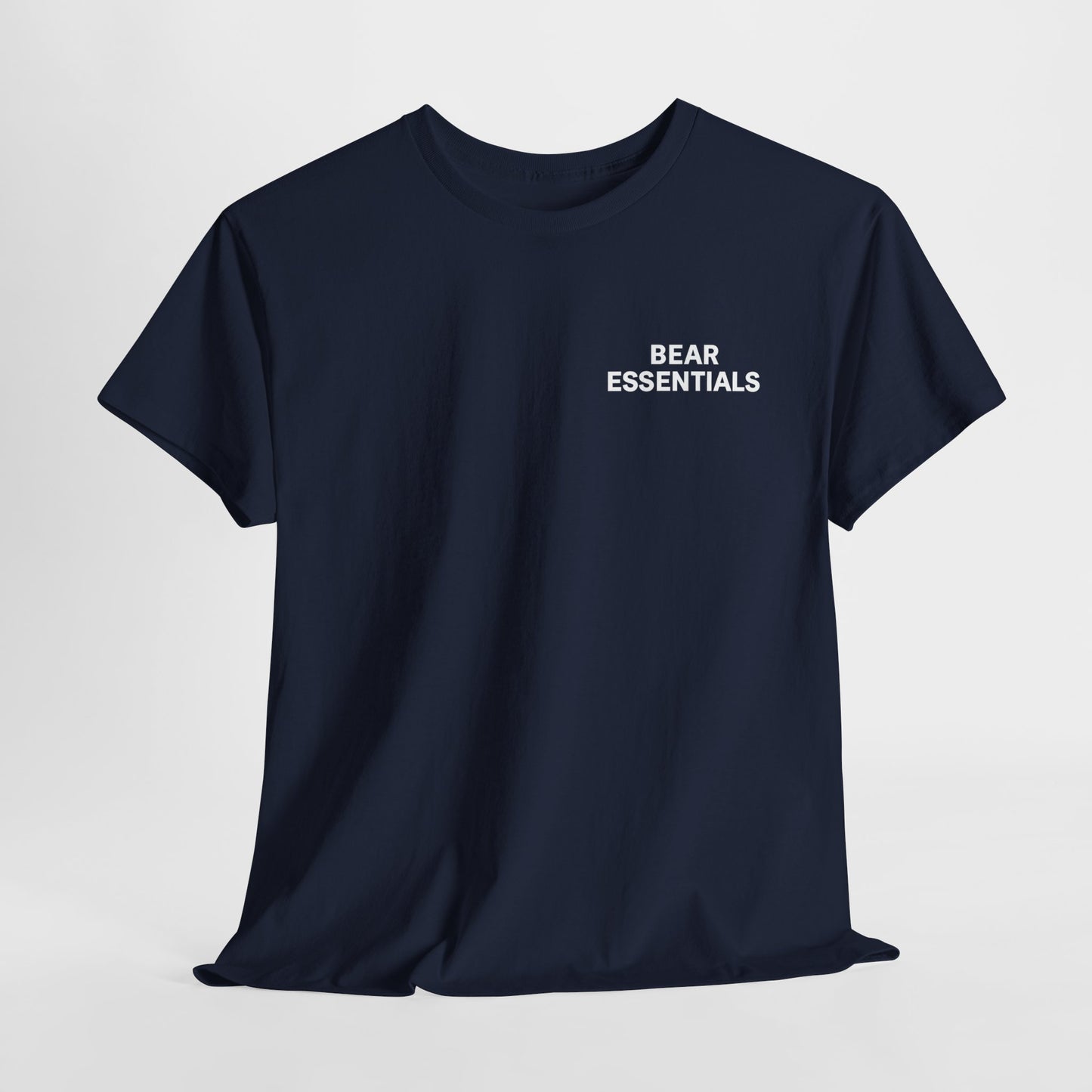 Bear Essentials T-Shirt | Gay Bear Pride Tee | LGBTQ+ Casual Streetwear