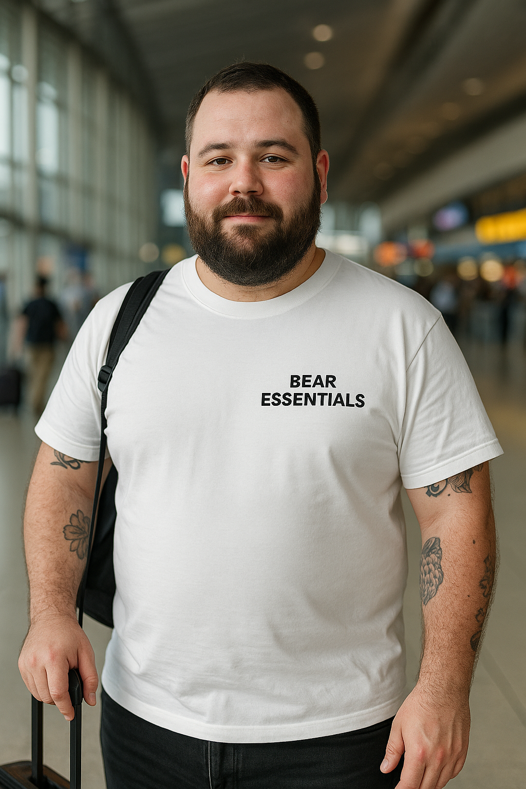 Bear Essentials T-Shirt | Gay Bear Pride Tee | LGBTQ+ Casual Streetwear