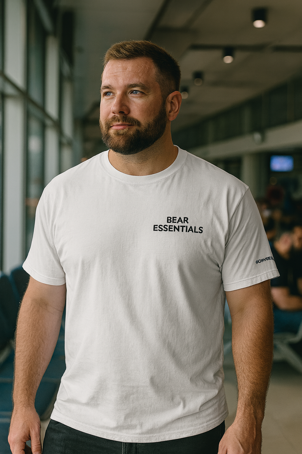 Bear Essentials T-Shirt | Gay Bear Pride Tee | LGBTQ+ Casual Streetwear