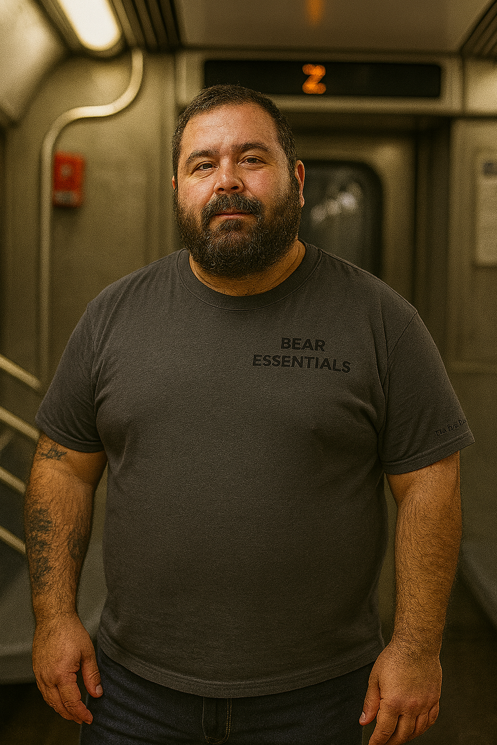 Bear Essentials T-Shirt | Gay Bear Pride Tee | LGBTQ+ Casual Streetwear