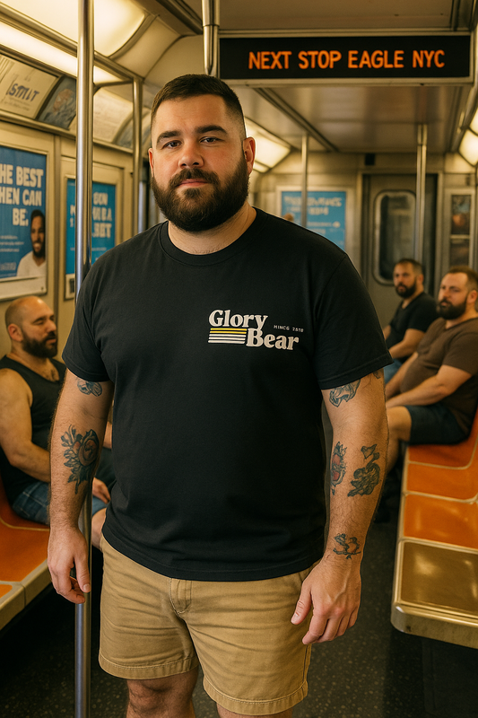 Glory Bear Logo Tee – Classic Black