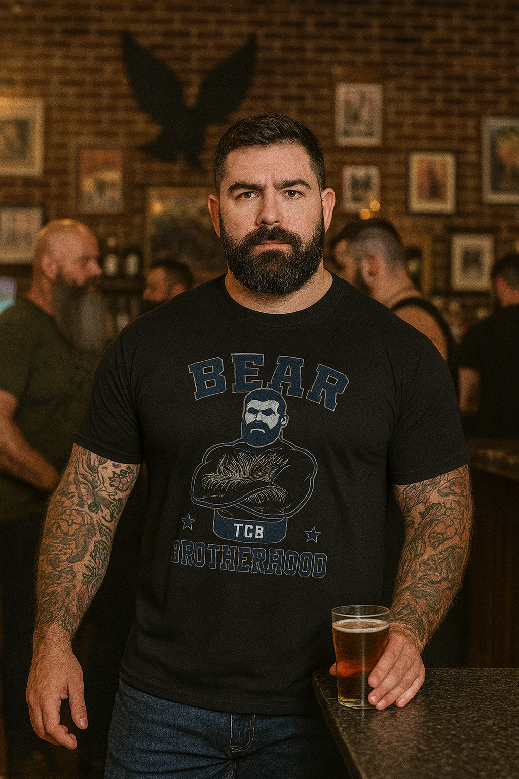 BEAR BROTHERHOOD Varsity Tee | TheGloryBear