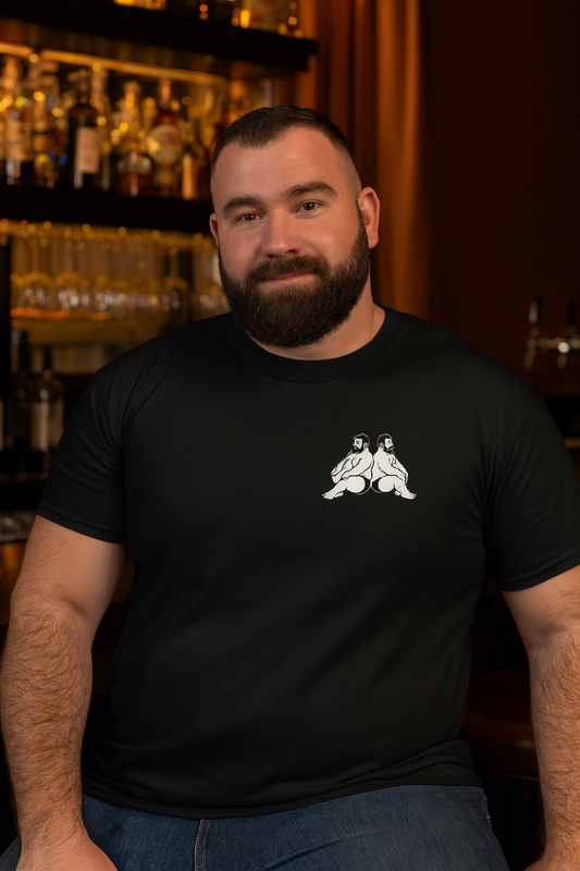 Chubby Bear Back-to-Back Tee – Gay Bear Pride Graphic Shirt