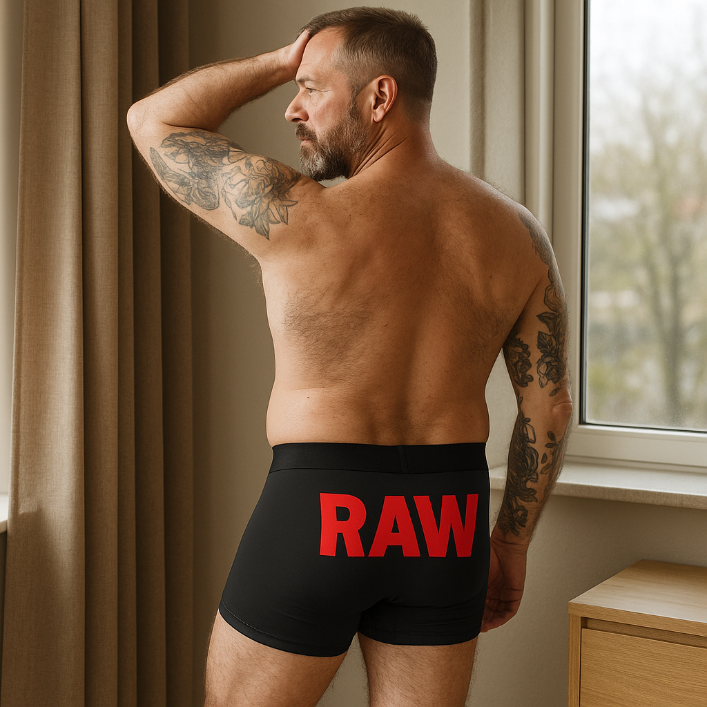 RAW Men’s Boxer Briefs – Bold Style