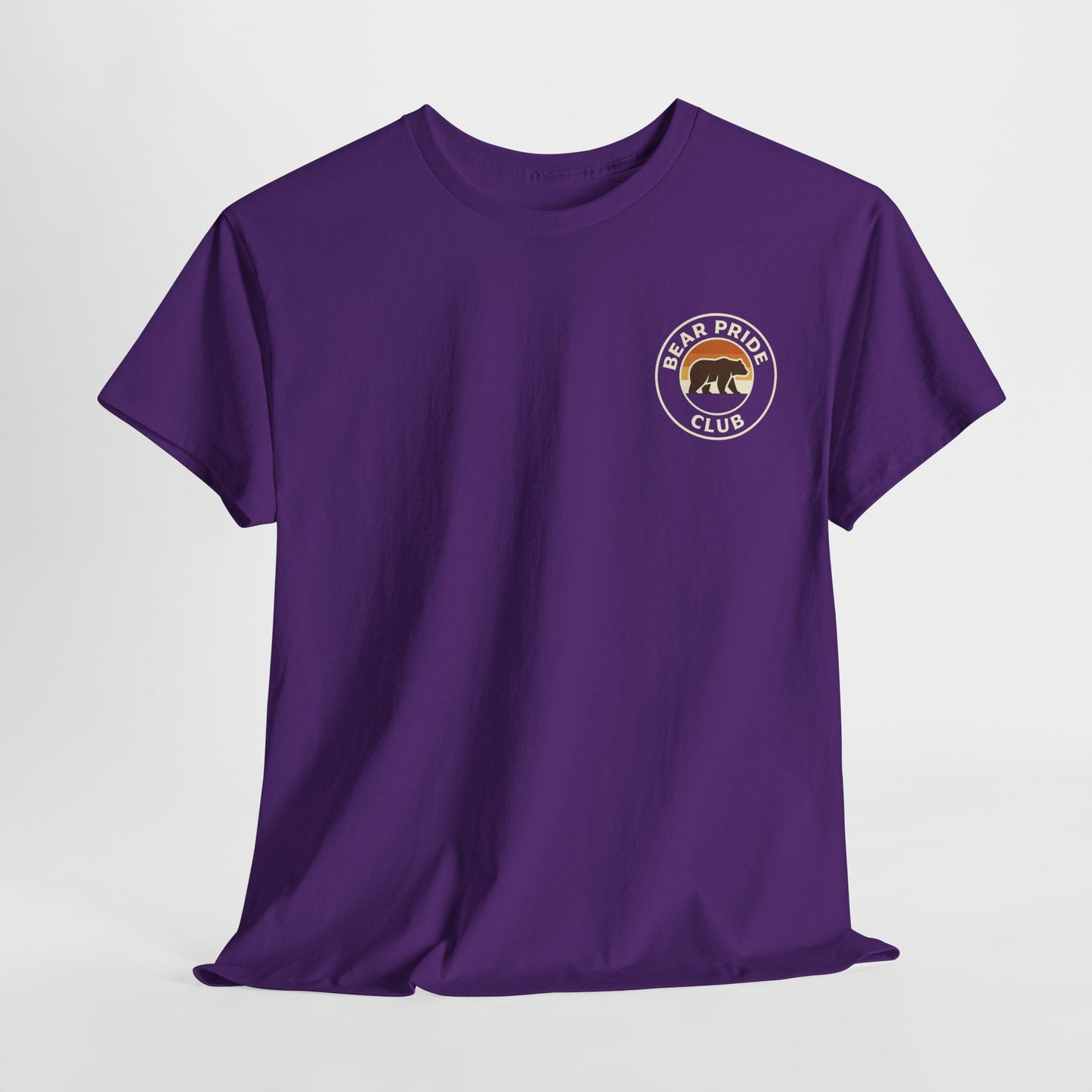 Bear Pride Club Retro Badge T-Shirt β Gay Bear Community Logo Tee